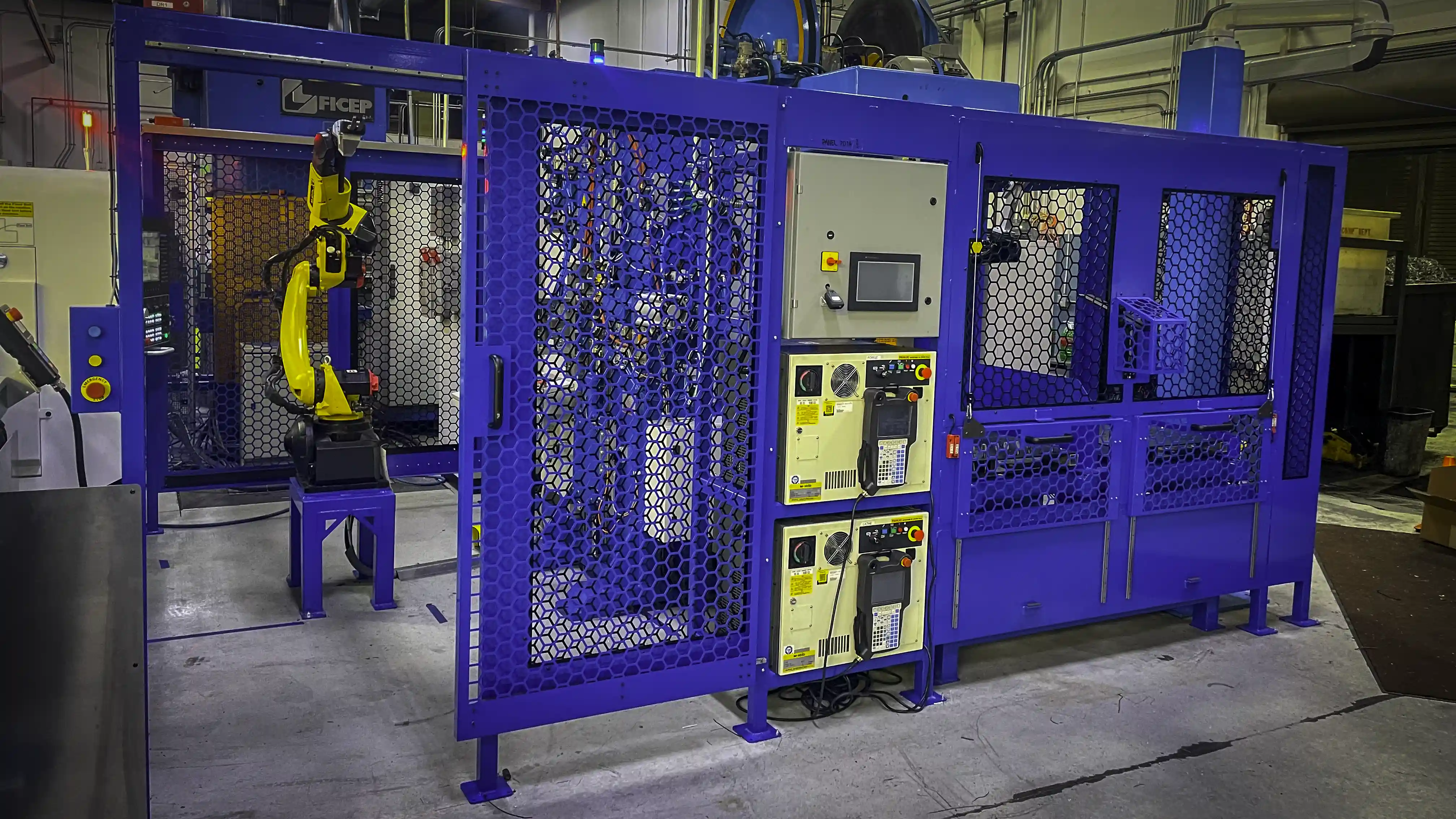 Machine and Forging Robotic Cell