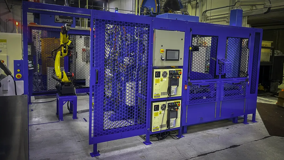 Machine and Forging Robotic Cell